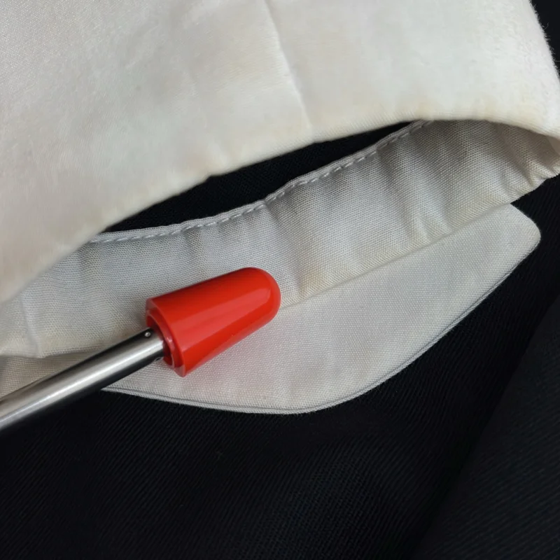 MM6 Maison Margiela / エムエムシックスメゾンマルジェラ | ウール混 変形襟 ギャザーワンピース | 38 | レディース
