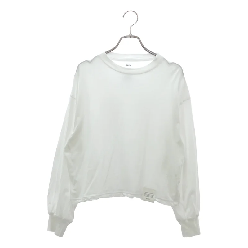 HYKE / ハイク | 2025SS | シアー ロングスリーブTシャツ 251-12409 | 1 | レディース