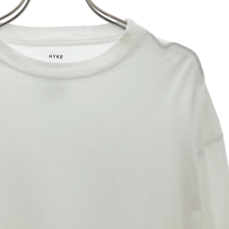 HYKE / ハイク | 2025SS | シアー ロングスリーブTシャツ 251-12409 | 1 | レディース