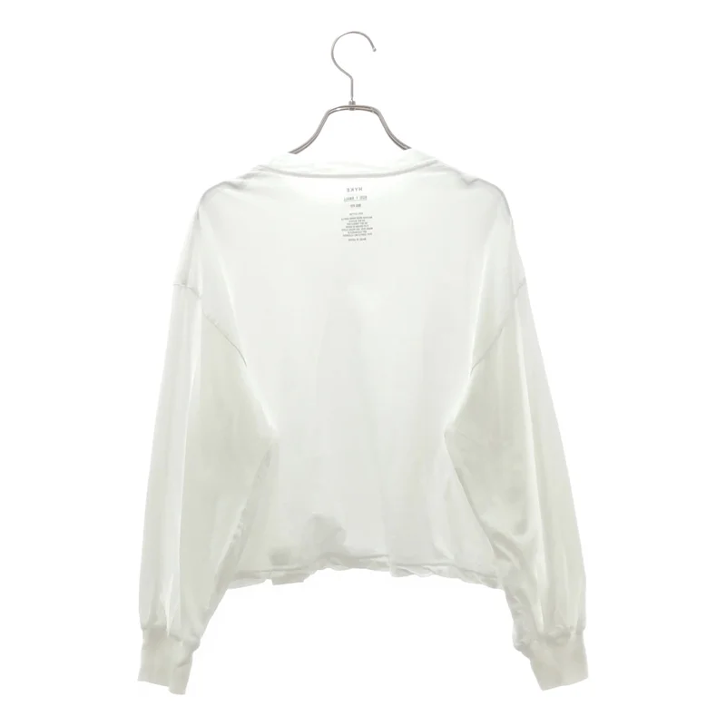 HYKE / ハイク | 2025SS | シアー ロングスリーブTシャツ 251-12409 | 1 | レディース