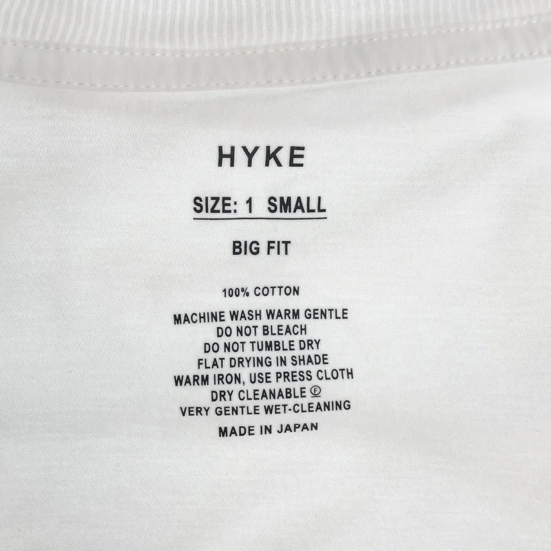 HYKE / ハイク | 2025SS | シアー ロングスリーブTシャツ 251-12409 | 1 | レディース
