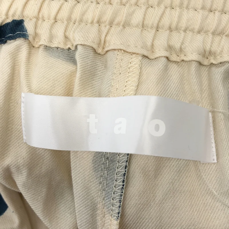 tao COMME des GARCONS / タオコムデギャルソン | 2024SS | ドット ワイドイージーパンツ |