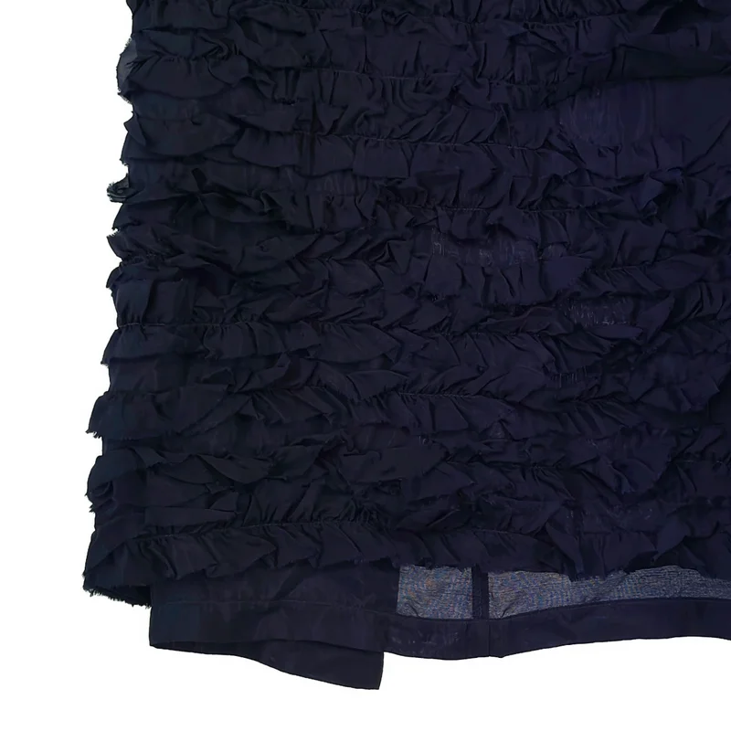 tricot COMME des GARCONS / トリココムデギャルソン | 2001AW | レーヨン フリル スカート | M | レディース