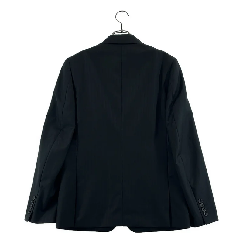 COMME des GARCONS HOMME DEUX / コムデギャルソンオムドゥ | 2025AW | ストライプ シングルブレスト テーラードジャケット / ロゴ総裏地 | S | メンズ