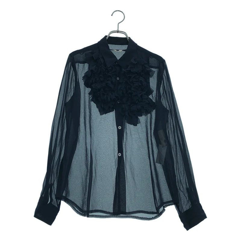 COMME des GARCONS / コムデギャルソン | 2016SS | フリルドッキング シアーシャツ | M | レディース