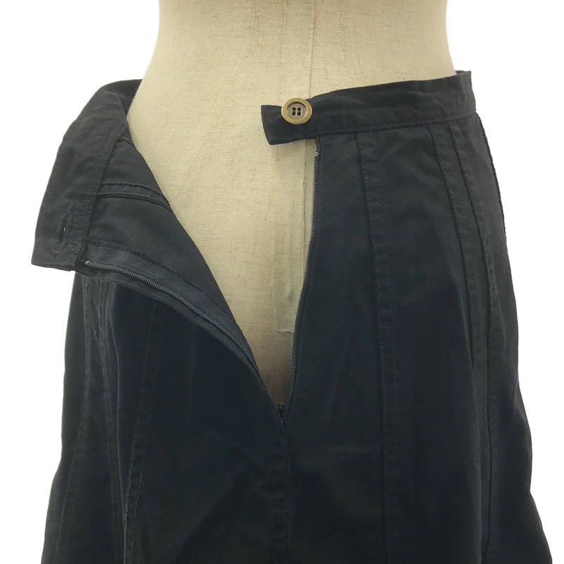 tricot COMME des GARCONS / トリココムデギャルソン | 2002SS | 製品洗い加工 コットン 再構築 フレア ロングスカート | M | レディース