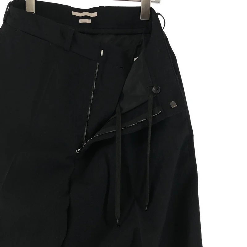 blurhms / ブラームス | 2024SS | Rough Wool Gabardine Trousers / ラフウール ギャバジン ワイドパンツ | 2 | メンズ