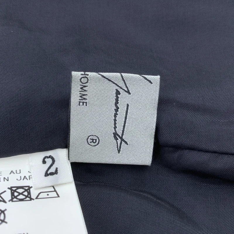 YOHJI YAMAMOTO POUR HOMME / ヨウジヤマモトプールオム | 2023SS | リネン レイヤードポケット ワイドパンツ | 2 | メンズ