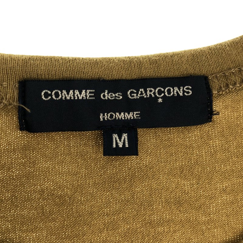COMME des GARCONS HOMME / コムデギャルソンオム | 2017SS | 製品染め ロゴTシャツ | M | メンズ