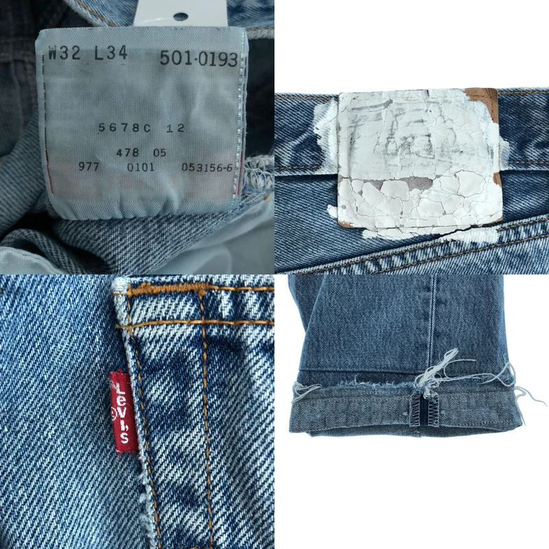 OLD PARK / オールドパーク | 再構築 カットオフ デニムパンツ | M | メンズ