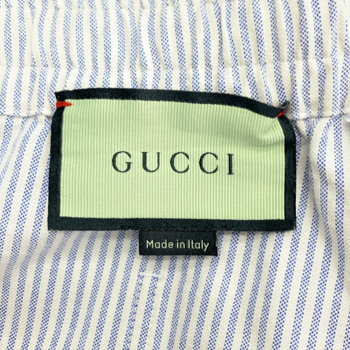 GUCCI / グッチ | 2021AW | LES POMMES ストライプ ショートパンツ