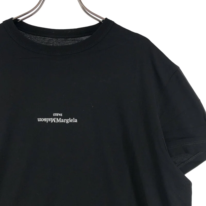 Maison Margiela / メゾンマルジェラ | ディストーテッド ロゴ Tシャツ | 48 | メンズ