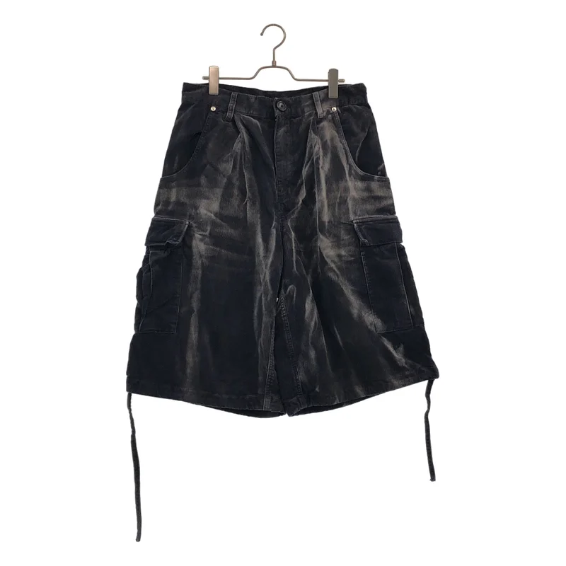 KAMIYA / カミヤ | Sun-Faded Corduroy Fatigue Bermuda Shorts コーデュロイ ハーフパンツ | M | メンズ