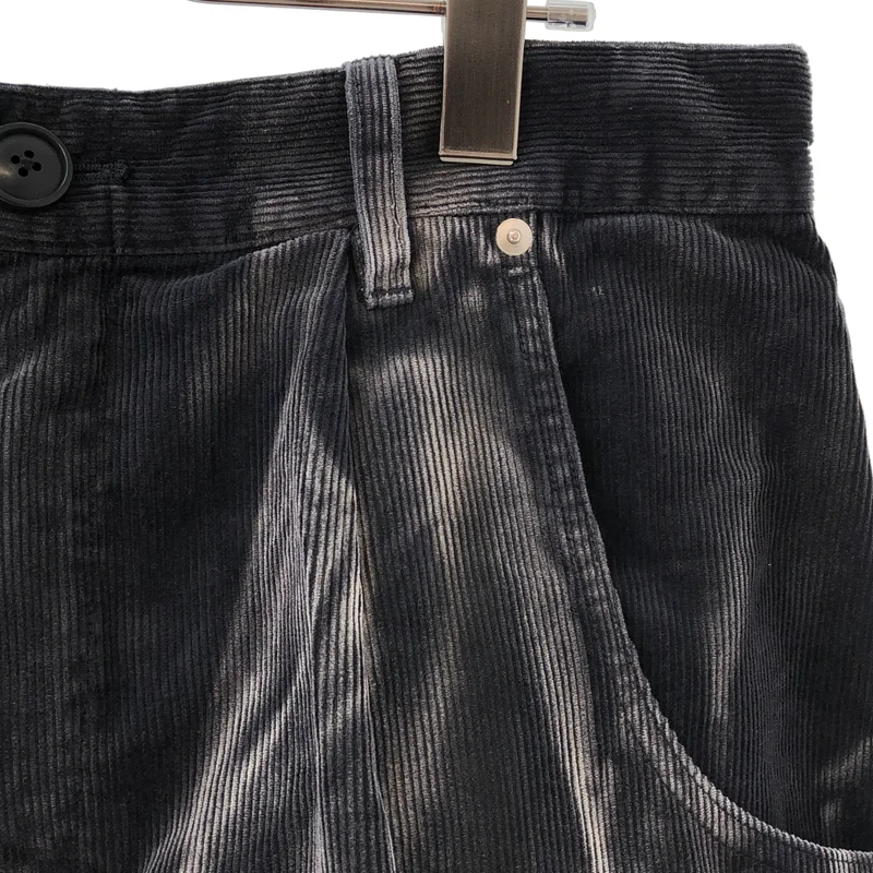 KAMIYA / カミヤ | Sun-Faded Corduroy Fatigue Bermuda Shorts コーデュロイ ハーフパンツ | M | メンズ