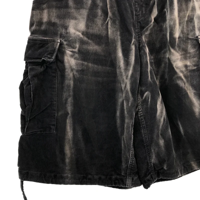 KAMIYA / カミヤ | Sun-Faded Corduroy Fatigue Bermuda Shorts コーデュロイ ハーフパンツ | M | メンズ