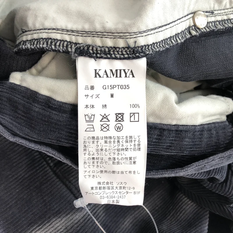 KAMIYA / カミヤ | Sun-Faded Corduroy Fatigue Bermuda Shorts コーデュロイ ハーフパンツ | M | メンズ