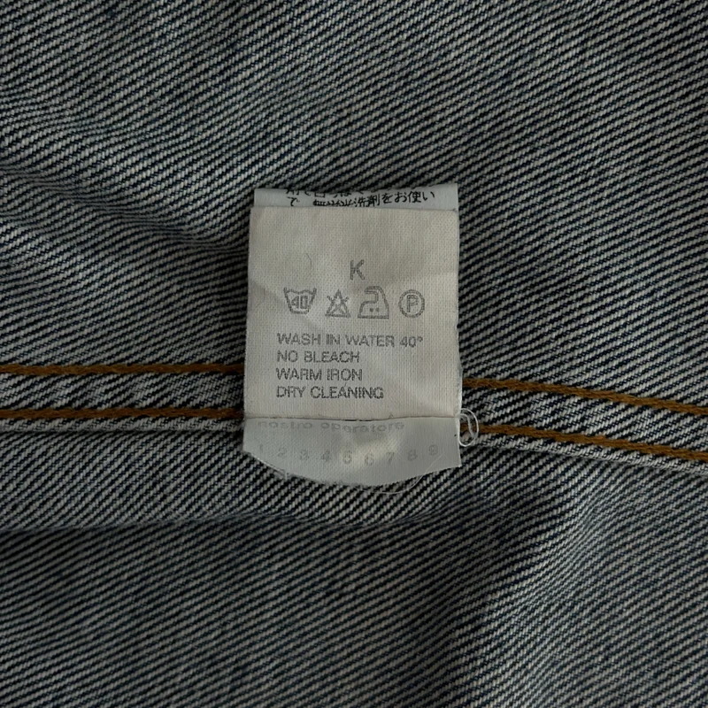 DOLCE＆GABBANA / ドルチェ＆ガッバーナ | ボタンレス デニムジャケット | 42 | レディース