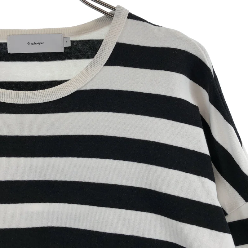 Graphpaper / グラフペーパー | BORDER L/S TEE ボーダー Tシャツ | 2 | メンズ
