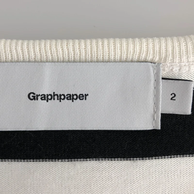 Graphpaper / グラフペーパー | BORDER L/S TEE ボーダー Tシャツ | 2 | メンズ