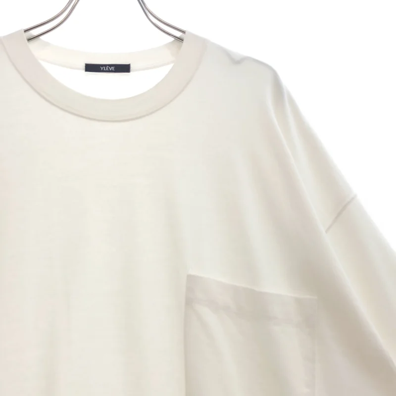YLEVE / イレーヴ | オーバーサイズ ポケットTシャツ | 4 | メンズ