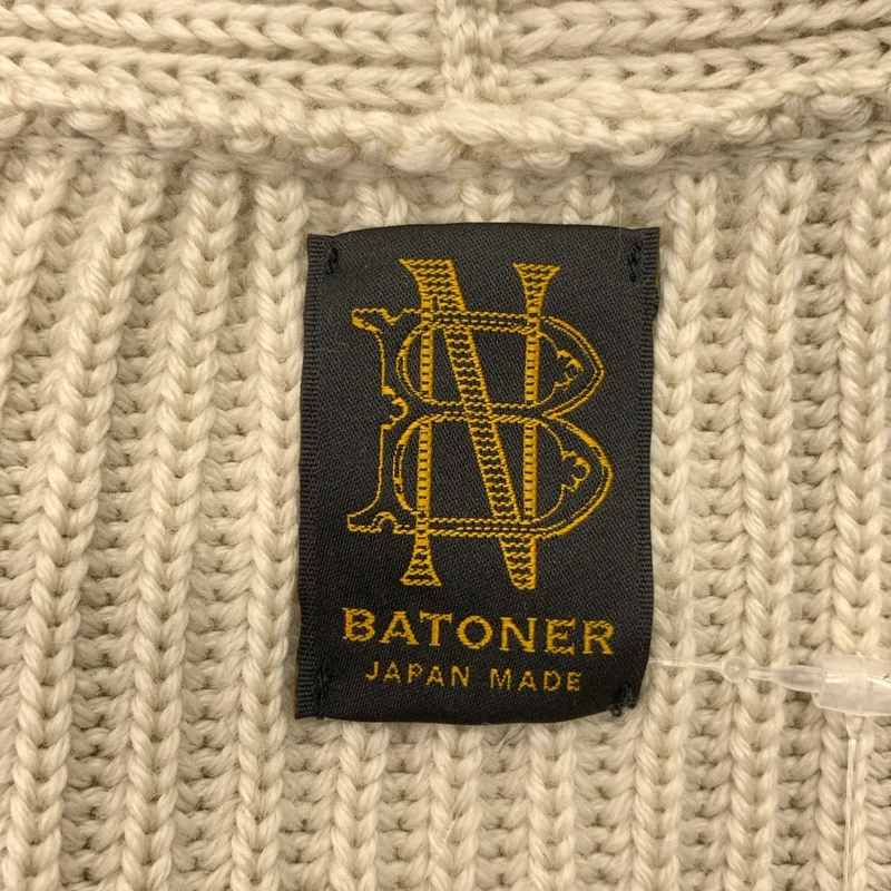 BATONER / バトナー | リブ Vネック ニット セーター | 1 | レディース