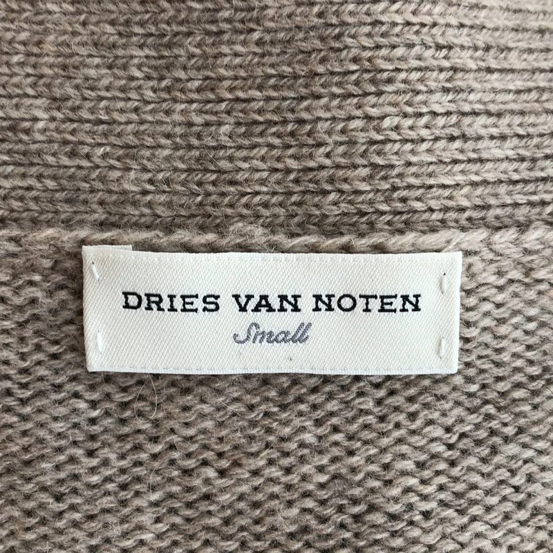 DRIES VAN NOTEN / ドリスヴァンノッテン | Vネック カーディガン | Small | レディース