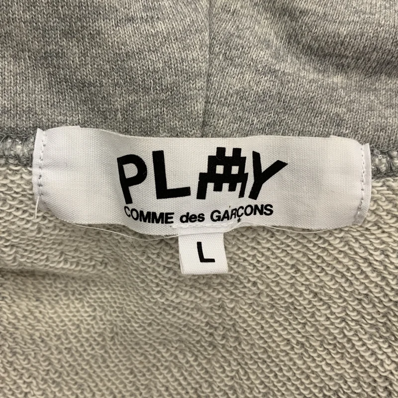 PLAY COMME des GARCONS / プレイコムデギャルソン | インベーダー ハートパッチ ジップパーカー | L | レディース
