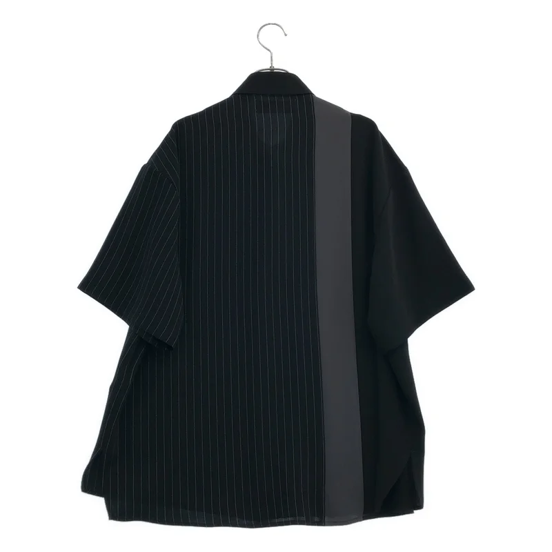 CULLNI / クルニ | 2025SS | Double Satin Bi Color Short Sleeve Shirt シャツ_半袖 | 1 | メンズ