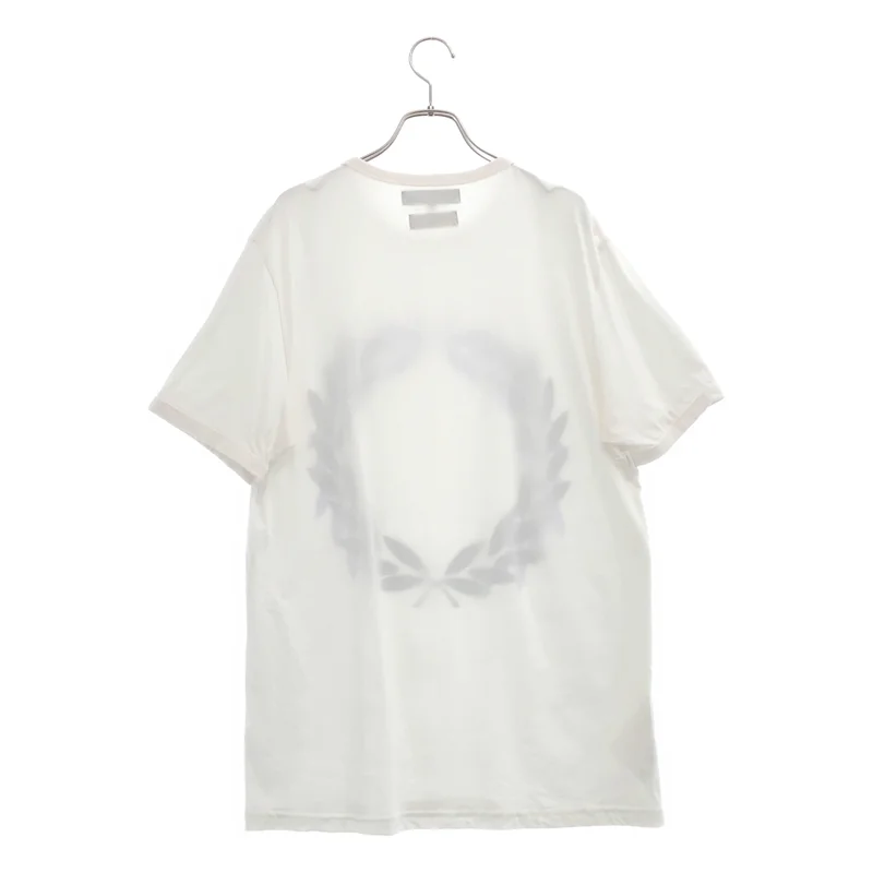 COMME des GARCONS HOMME DEUX / コムデギャルソンオムドゥ | 2021SS | × FRED PERRY / フレッドペリー / コットン ロゴプリント コラボTシャツ | L | メンズ