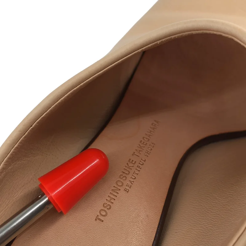 HYKE / ハイク | 2021SS | × BEAUTIFUL SHOES / レザー ウェッジソール ミュールサンダル | 23.5 | レディース