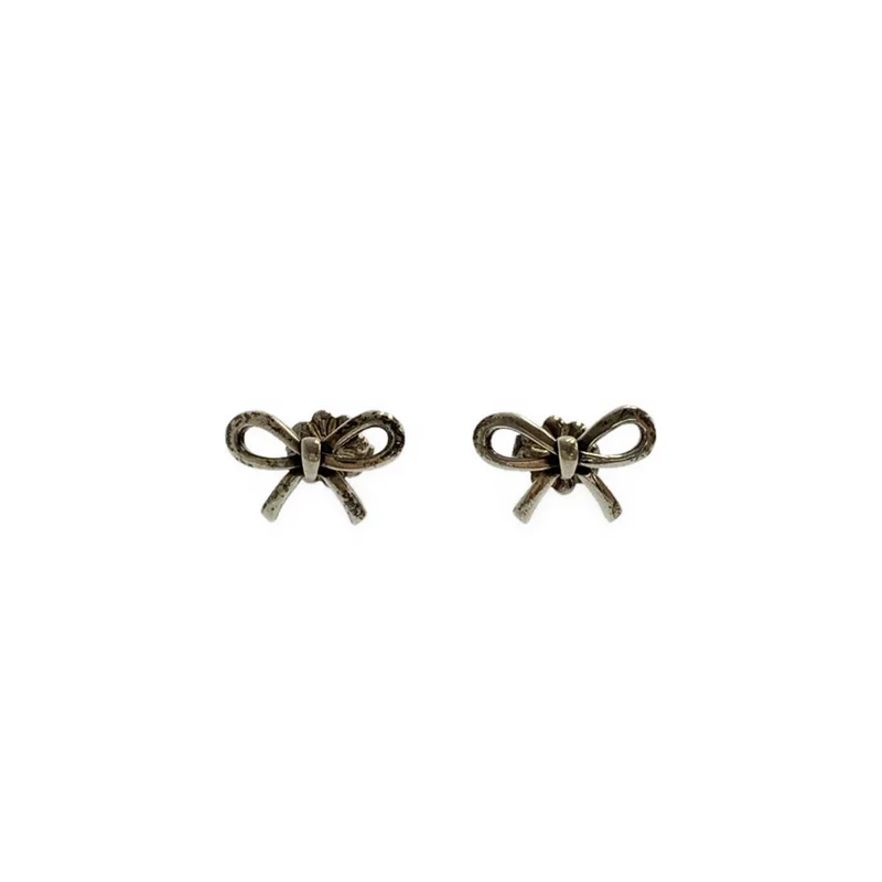 Tiffany & Co / ティファニー | ボウ リボン ピアス リボンモチーフ / sv925 |