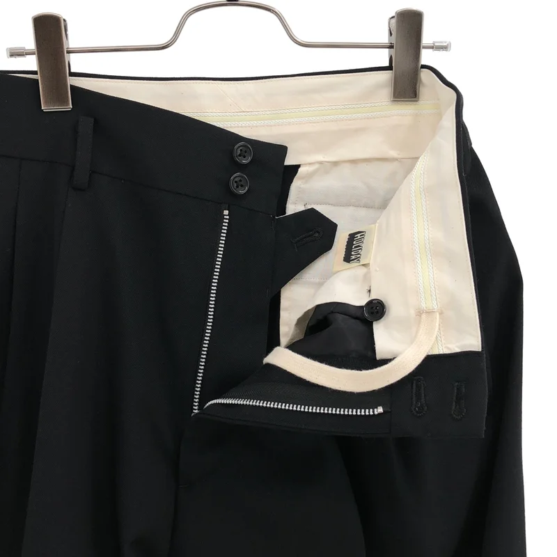 HOLIDAY / ホリデイ | 2025AW | WOOL TWILL DRAWSTRINGS SUPER WIDE PANTS パンツ | ONE SIZE | レディース