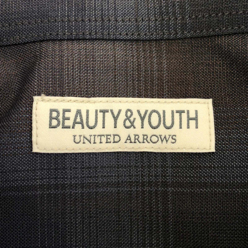 BEAUTY&YOUTH / ビューティーアンドユース | 尾州オンブレチェックシャツ | L | メンズ