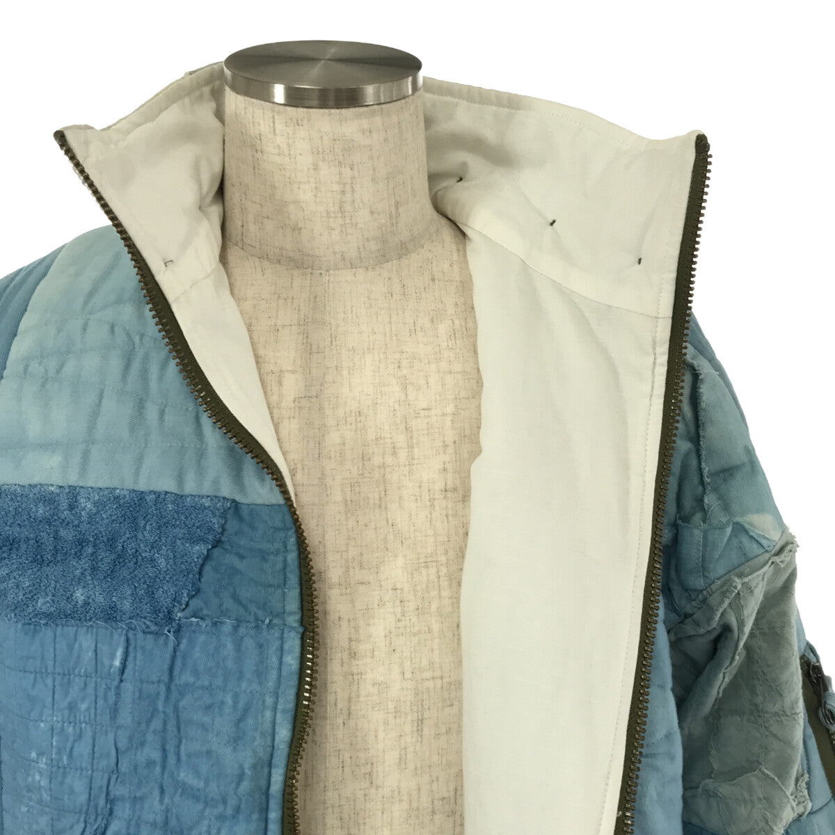 GREG LAUREN / グレッグローレン | INDIGO SCRAP WORK RETRO PUFFY