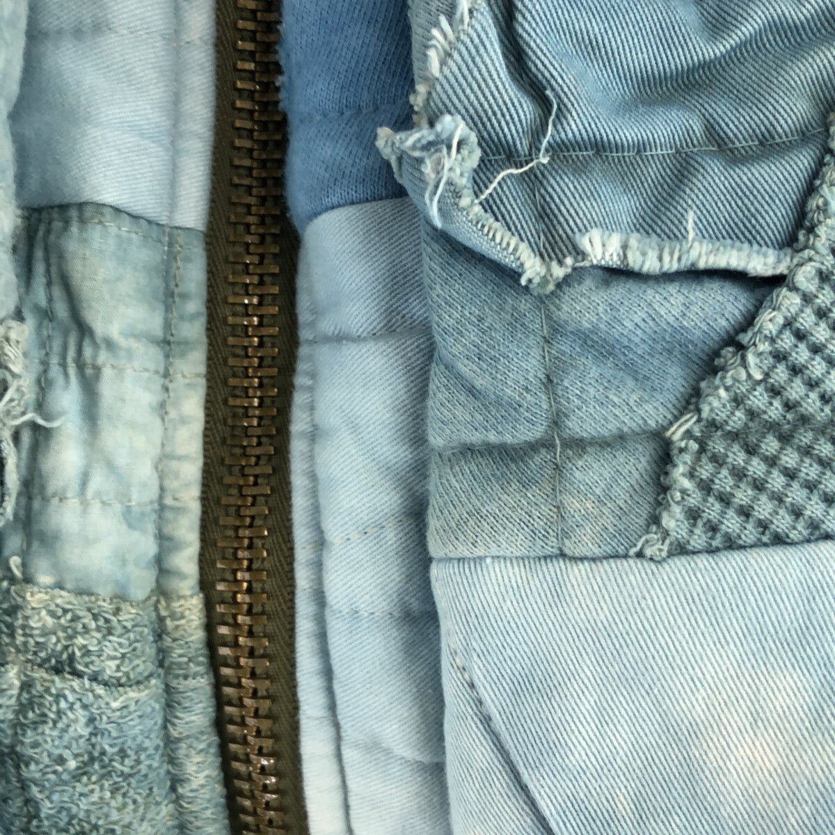 Greg Lauren 再構築 テントパッチワークジャケット 4 GREG LAUREN / グレッグローレン | INDIGO SCRAP WORK RETRO PUFFY