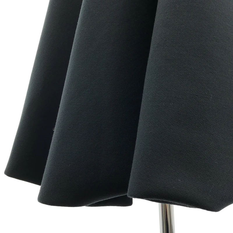 LANVIN / ランバン | ウール混 フラワーコサージュ バックジップ キャミワンピース | 34 | レディース