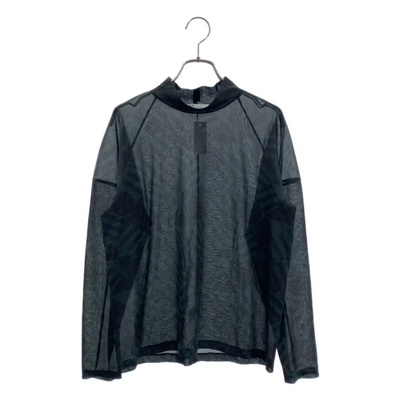 132 5. ISSEY MIYAKE / 1325.イッセイミヤケ | ボーダー シアー ハイネック カットソー | 2 | レディース