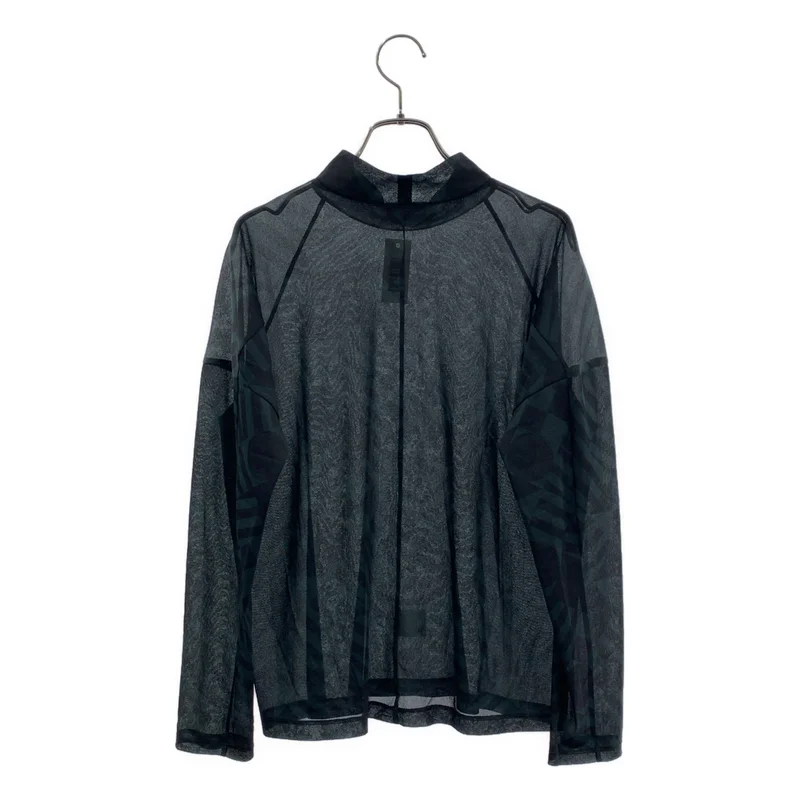 132 5. ISSEY MIYAKE / 1325.イッセイミヤケ | ボーダー シアー ハイネック カットソー | 2 | レディース