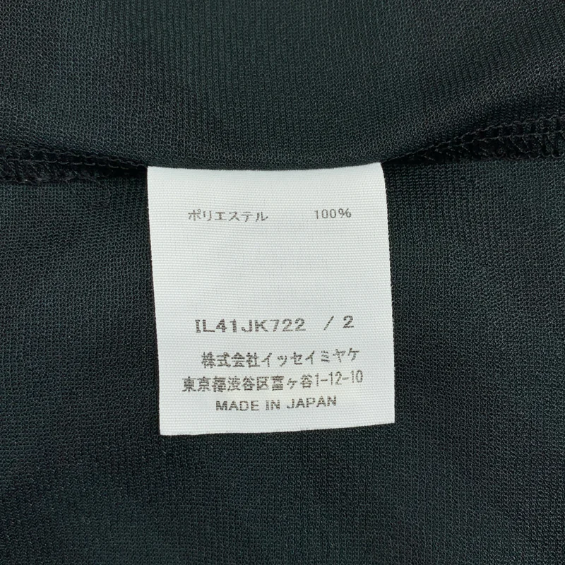 132 5. ISSEY MIYAKE / 1325.イッセイミヤケ | ボーダー シアー ハイネック カットソー | 2 | レディース