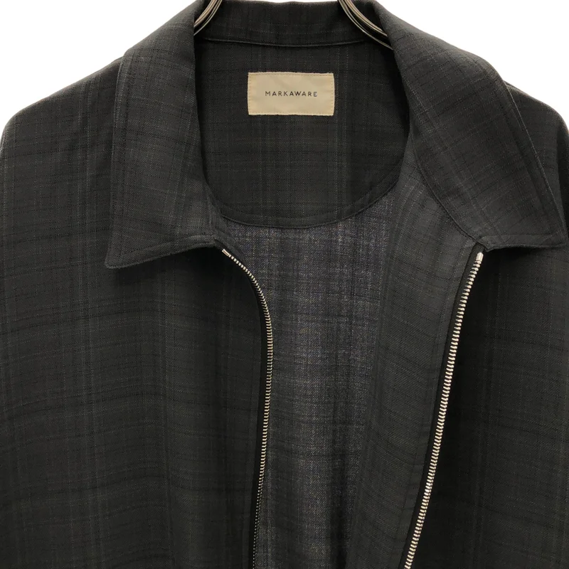 MARKAWARE / マーカウェア | 2024AW | ORGANIC WOOL CHECK VIYELLA SPORTS JACKET / オーガニックウール チェック ヴィエラ スポーツジャケット | 3 | メンズ