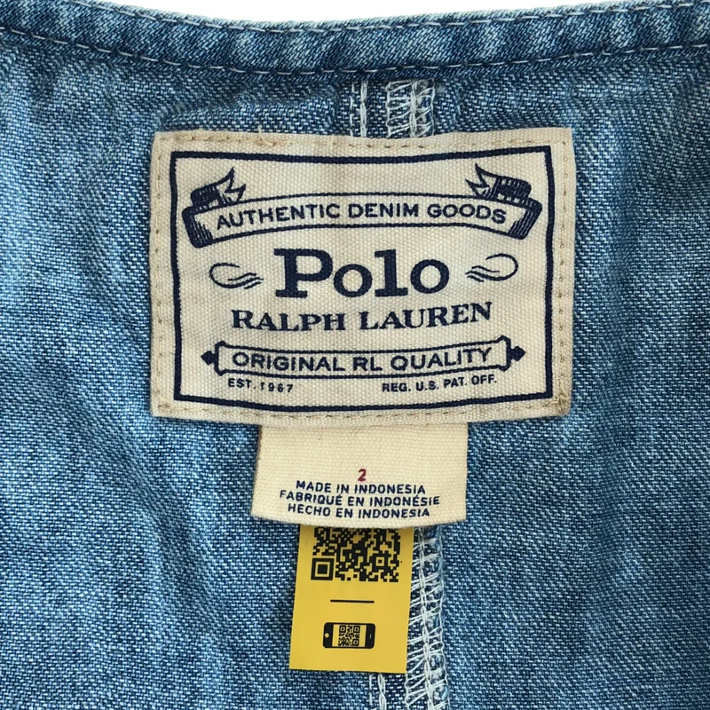 POLO RALPH LAUREN / ポロラルフローレン | デニム ノースリーブ