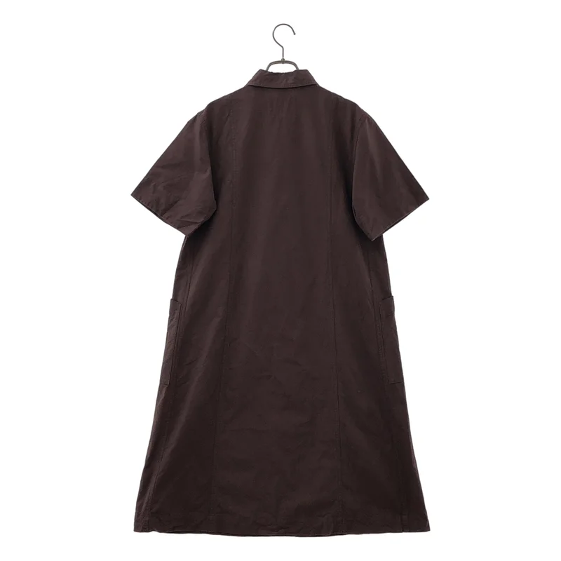 MHL. / エムエイチエルマーガレットハウエル | ハイカウントコットン 半袖ワンピース 595-0157500 | 1 | レディース