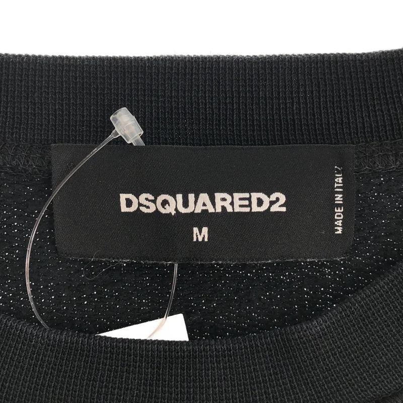 DSQUARED2 / ディースクエアード | コットン プリント加工 トレーナー | M | メンズ