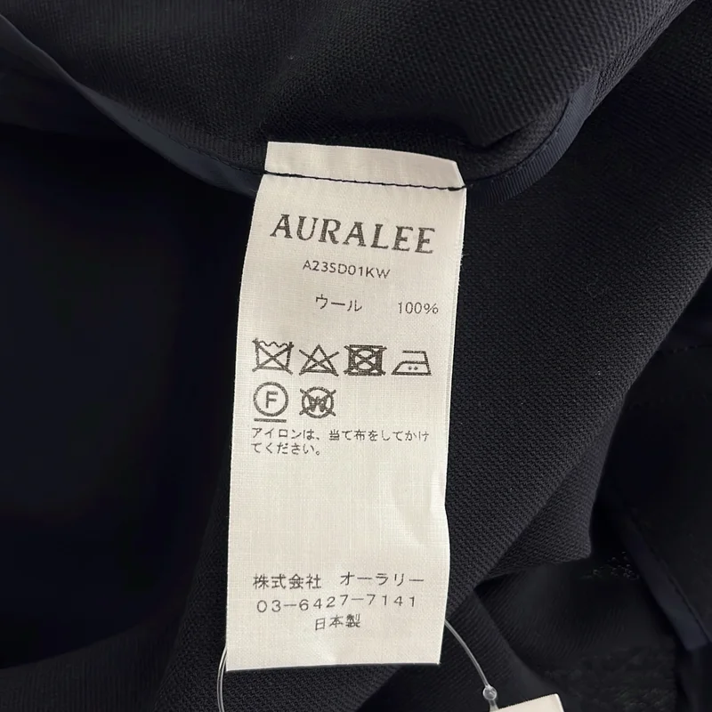 AURALEE / オーラリー | HARD TWIST WOOL DOBBY DRESS ワンピース | 0 | レディース
