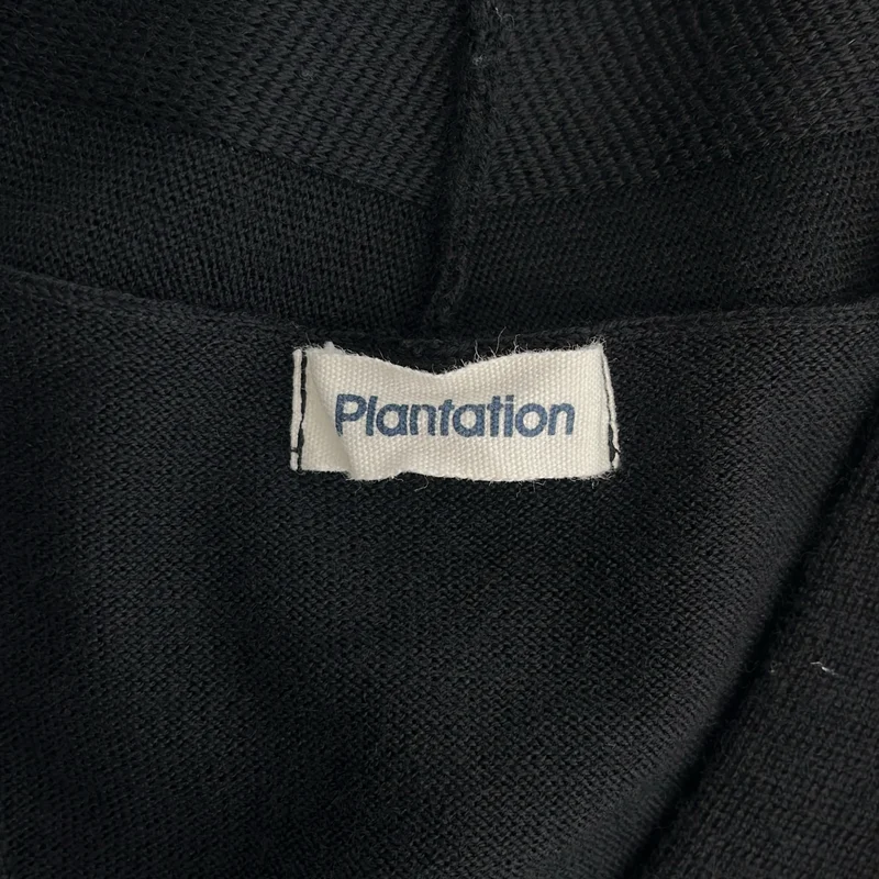 Plantation / プランテーション | ウール サイドスリット ニット カーディガン | M | レディース