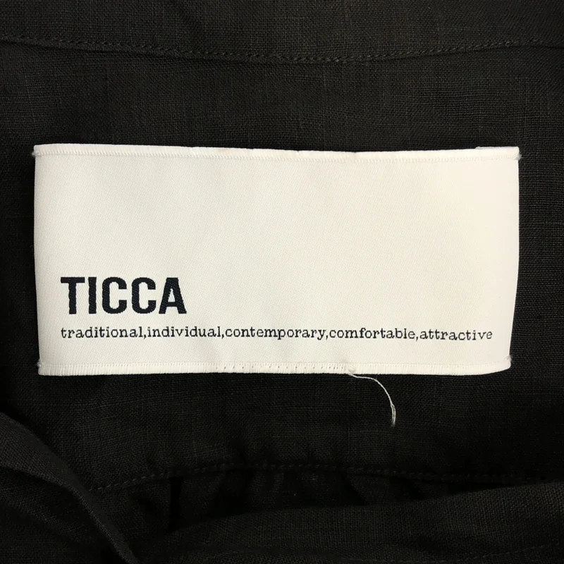 TICCA / ティッカ | リネンギャザーブラウスジャケット | F | レディース
