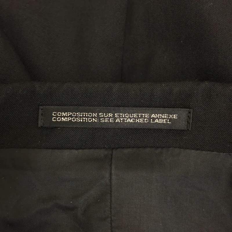 YOHJI YAMAMOTO POUR HOMME / ヨウジヤマモトプールオム | 2025SS | ウールギャバ インナーベルト ロングジャケット | 3 | メンズ
