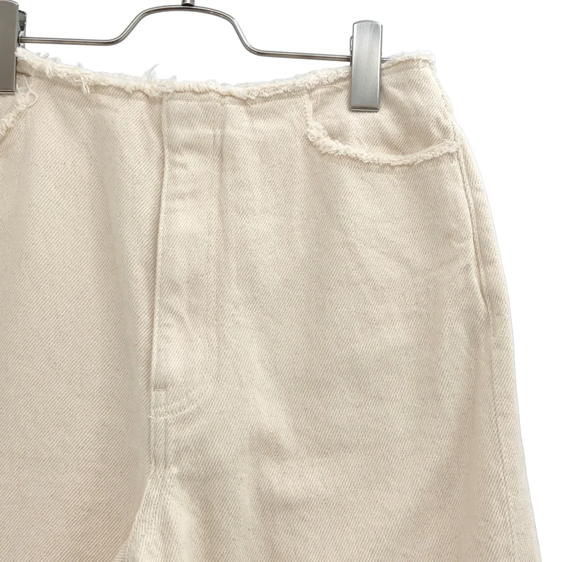 Plage / プラージュ | 2026SS | Plage Ecru cotton デニムパンツ | 38 | レディース