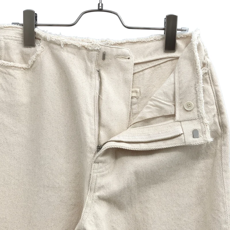 Plage / プラージュ | 2026SS | Plage Ecru cotton デニムパンツ | 38 | レディース