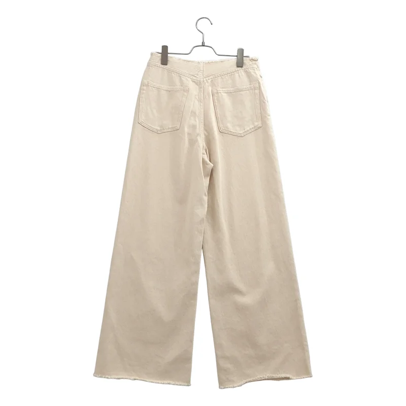 Plage / プラージュ | 2026SS | Plage Ecru cotton デニムパンツ | 38 | レディース